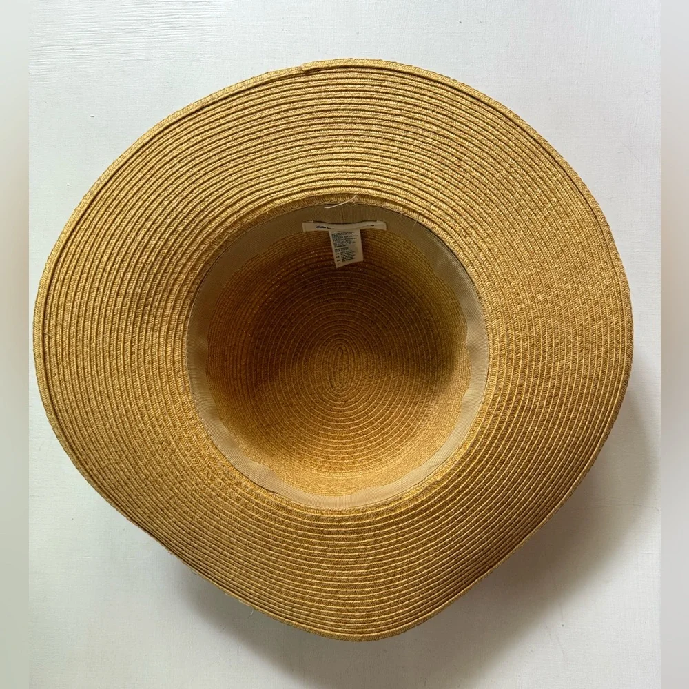 BILLABONG ABOUT THAT TIME Women’s Wide Brim Straw Sun Hat O/S - Picture 5 of 6